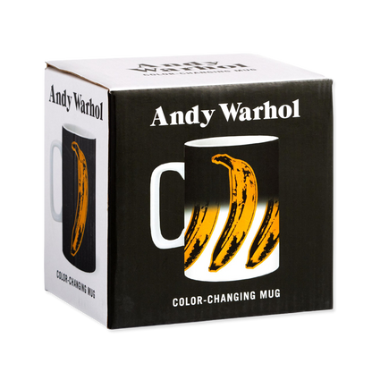 Box with Andy Warhol graphics