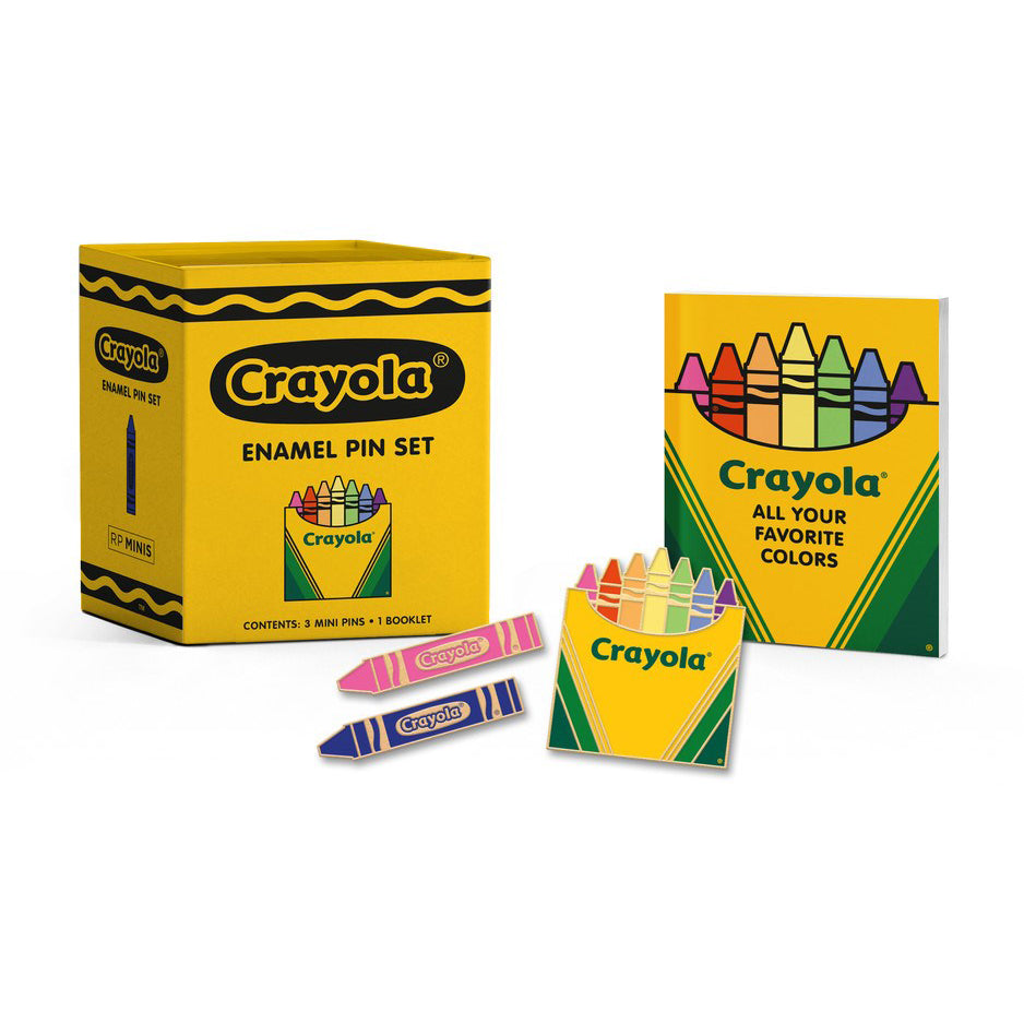 Crayola Crayons Enamel Pin Set