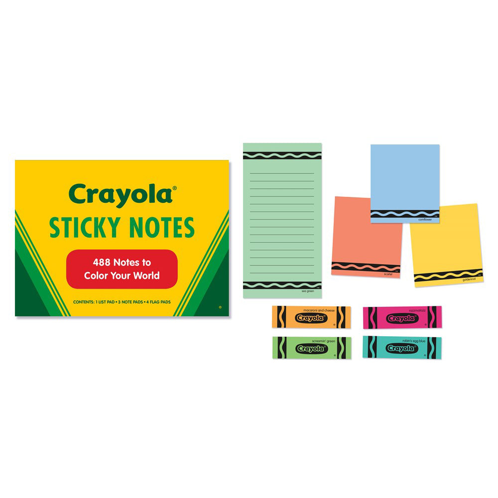 Notas adhesivas Crayola