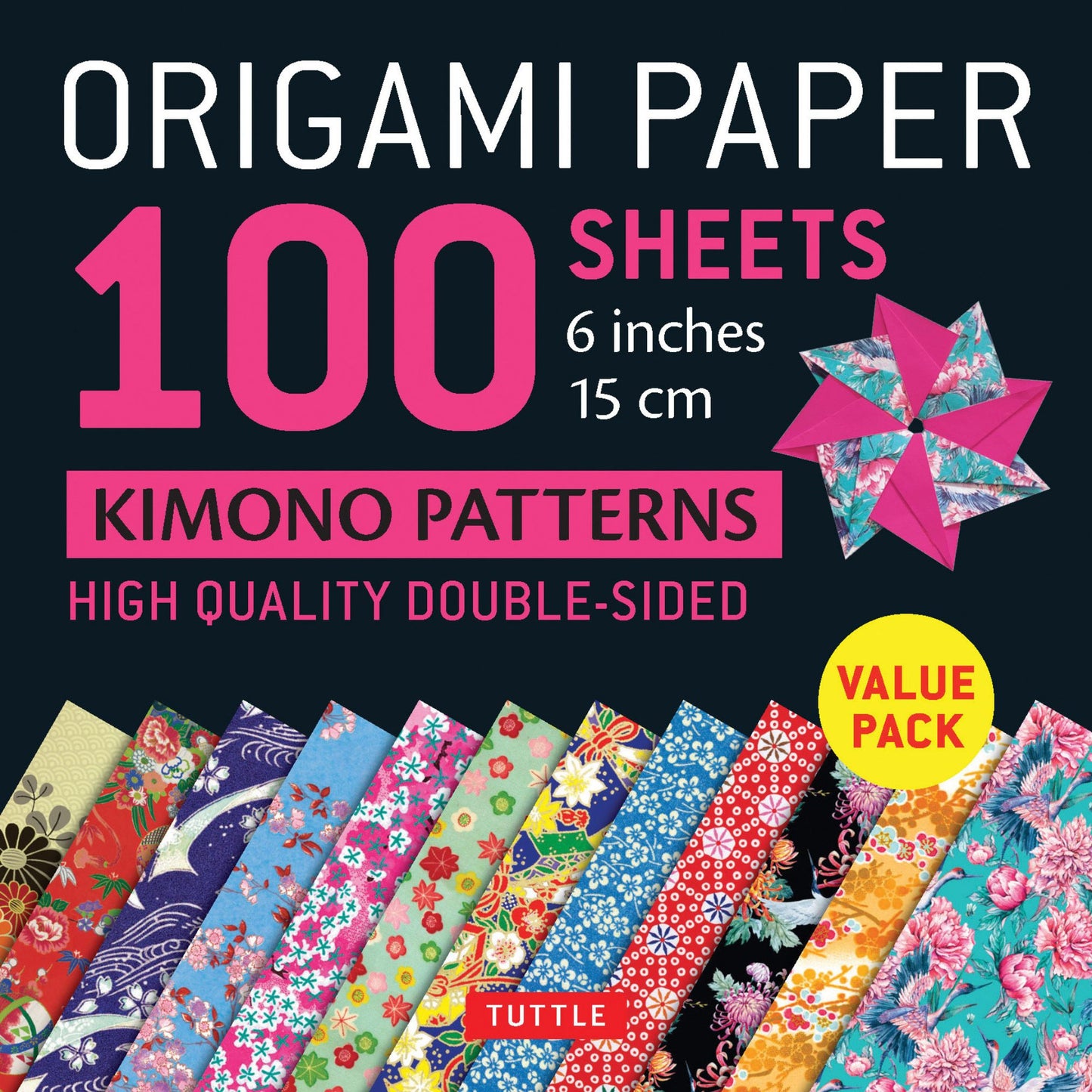 Origami Paper Kimono Patterns (100 Sheets)