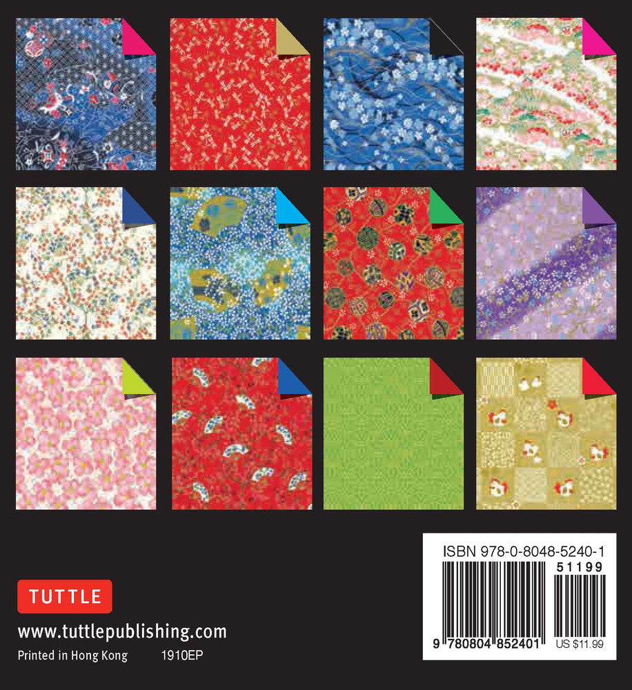 Origami Paper Chiyogami Patterns (Back) - Chrysler Museum Shop