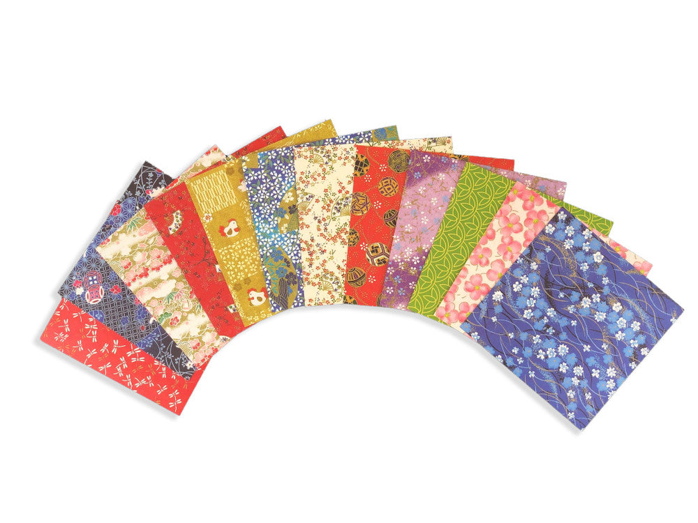 Origami Paper Chiyogami Patterns (12 Patterns) - Chrysler Museum Shop