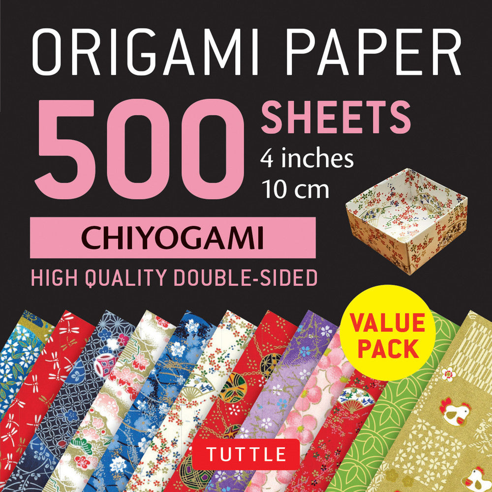 Origami Paper Chiyogami Patterns (500 Sheets) - Chrysler Museum Shop