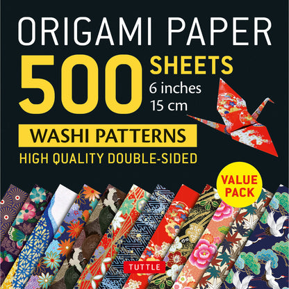 Origami Paper Washi Patterns (500 Sheets) - Chrysler Museum Shop