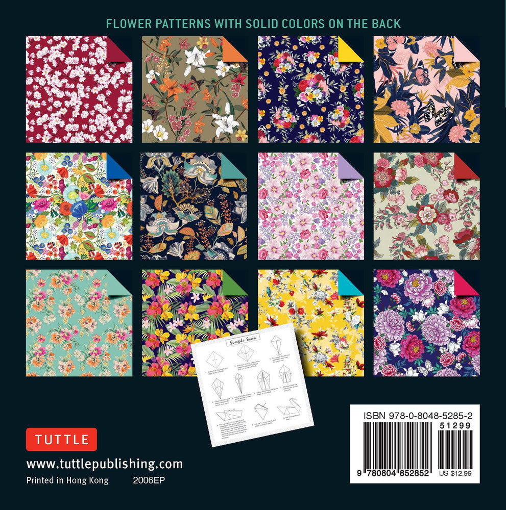 Origami Paper Flower Patterns (500 Sheets) - Chrysler Museum Shop