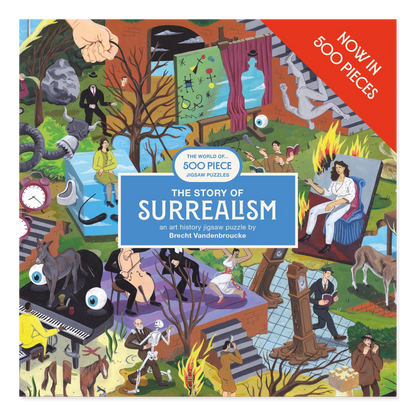 The story of surrealism: an art history jigsaw puzzle by Brecht Vandenbroucke