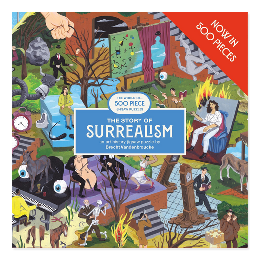 The story of surrealism: an art history jigsaw puzzle by Brecht Vandenbroucke