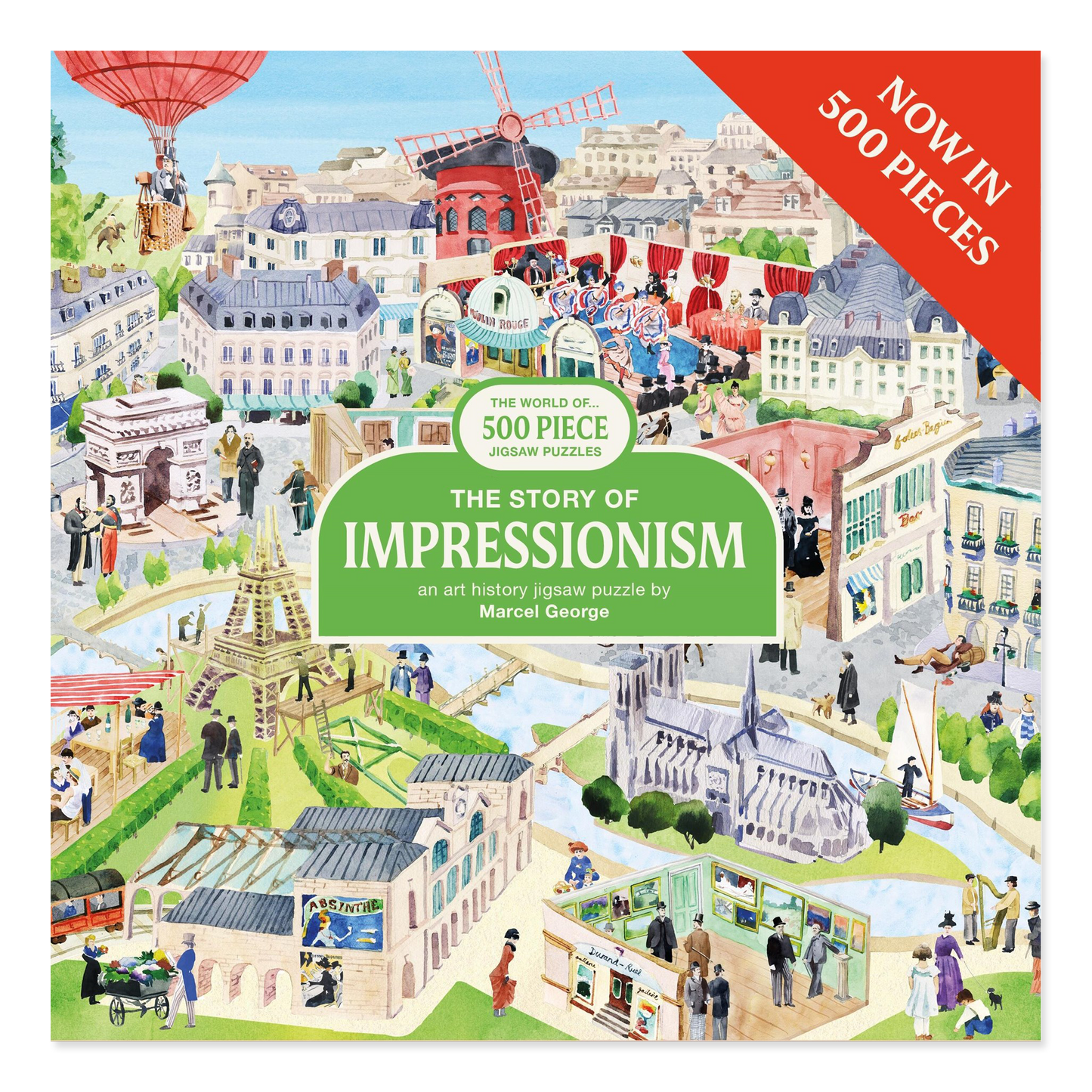 The Story of Impressionism 500 Piece Jigsaw Puzzle