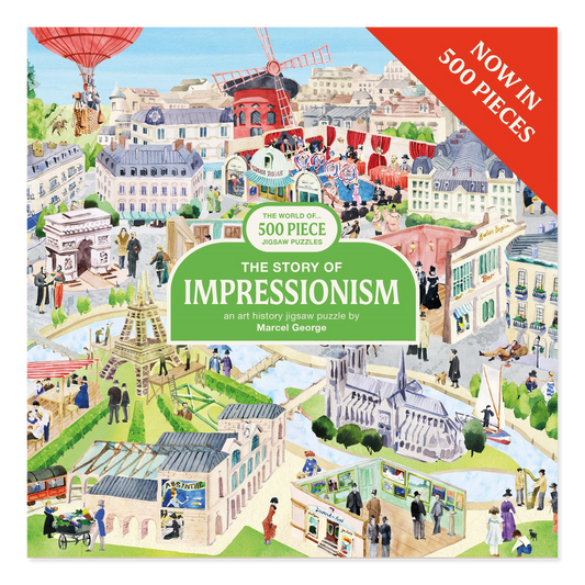 The Story of Impressionism 500 Piece Jigsaw Puzzle