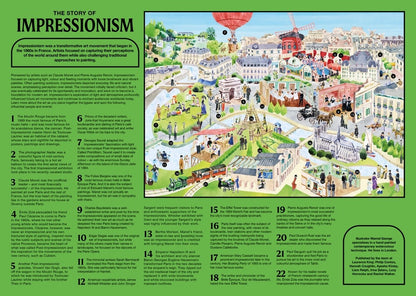 The Story of Impressionism 500 Piece Jigsaw Puzzle