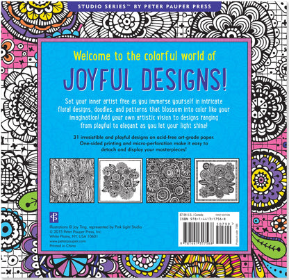 Libro para colorear del artista de Joyful Designs