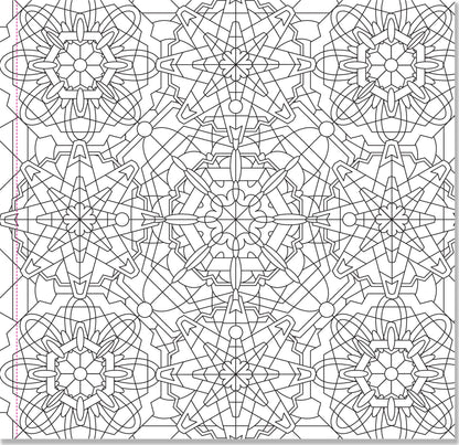 Kaleidoscope Designs Künstler-Malbuch