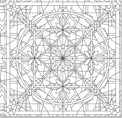 Kaleidoscope Designs Libro para colorear del artista