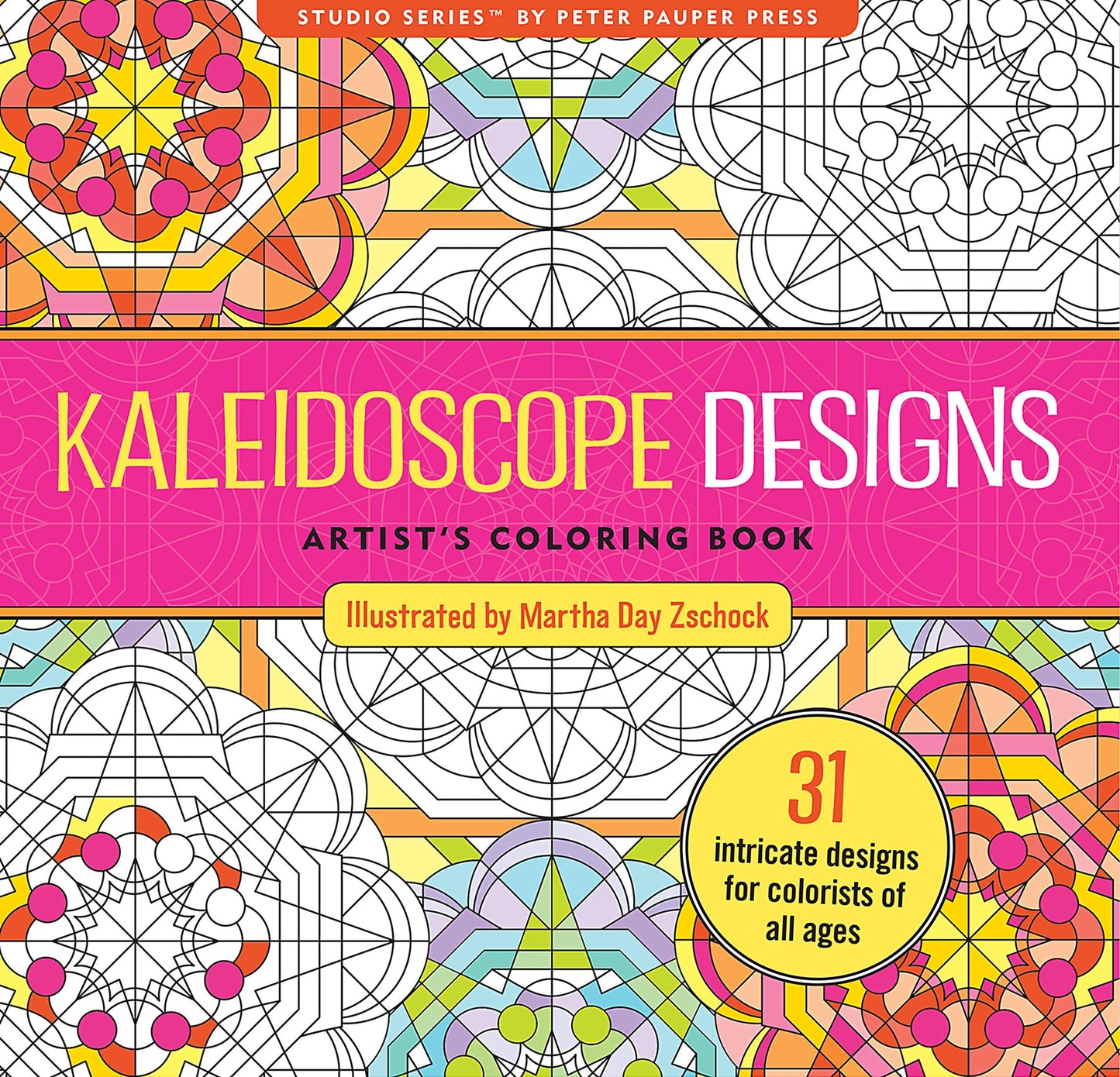 Kaleidoscope Designs Künstler-Malbuch