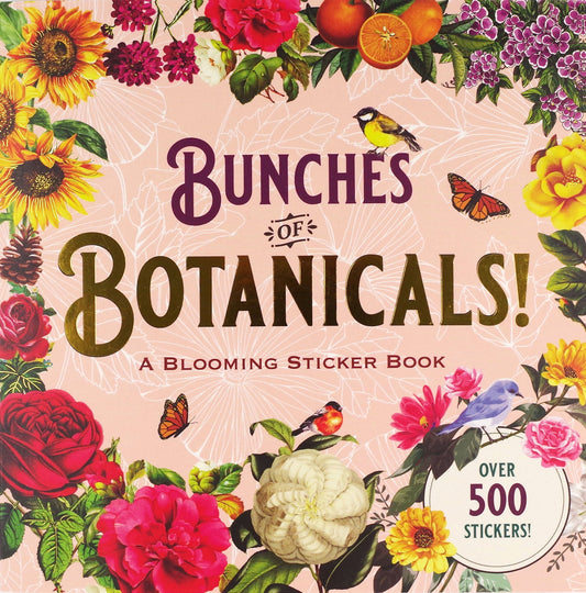 Bunches of Botanicals! Sticker Book (Cover) - Chrysler Museum Shop