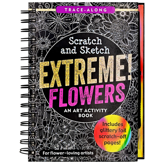 Extreme Flowers Scratch & Sketch - Chrysler Museum Shop