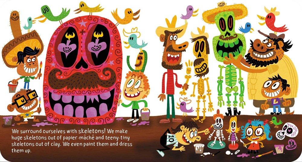 Celebrate Dia de los Muertos Board Book - Chrysler Museum Shop