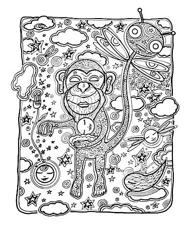 Imaginary Creatures Coloring Book - Chrysler Museum Shop