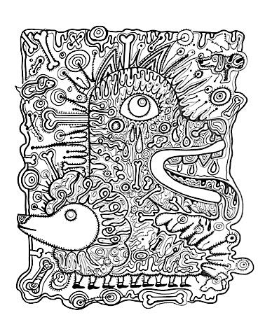 Imaginary Creatures Coloring Book - Chrysler Museum Shop