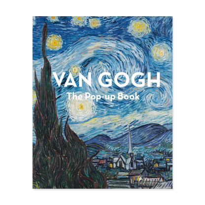 Pop-up book cover featuring Van Gogh's 'Starry Night' with the title 'Van Gogh: The Pop-up Book'.