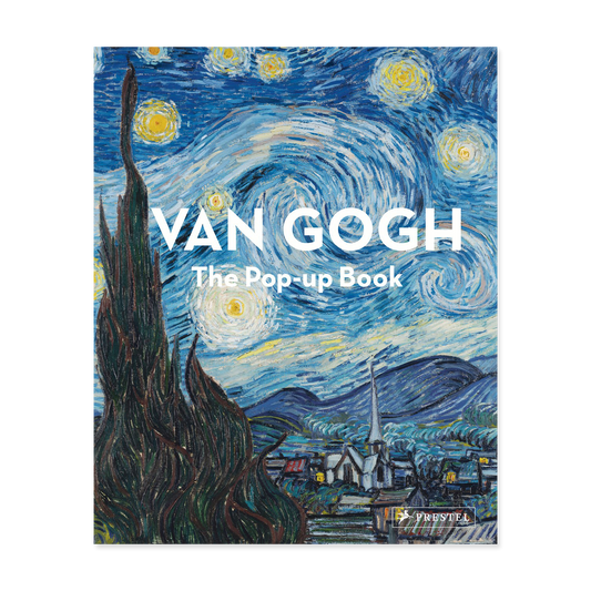 Pop-up book cover featuring Van Gogh's 'Starry Night' with the title 'Van Gogh: The Pop-up Book'.