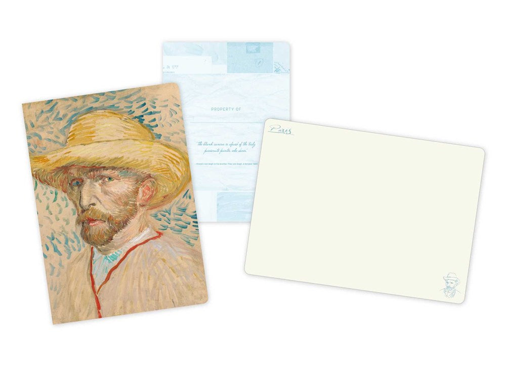 Cuaderno de viajero de Van Gogh, juego de 3 diarios recargables
