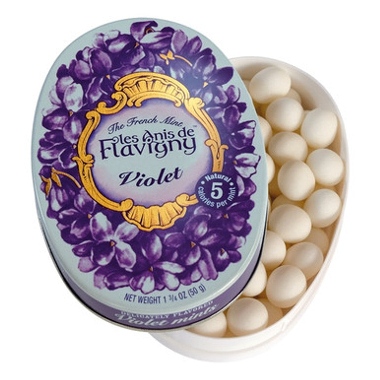 Les Anis de Flavigny All Natural Violet Flavored Mints - Chrysler Museum Shop