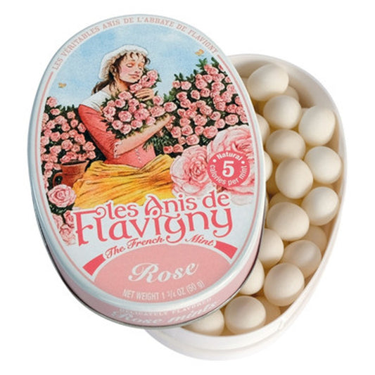 Les Anis de Flavigny All Natural Rose Mints - Chrysler Museum Shop