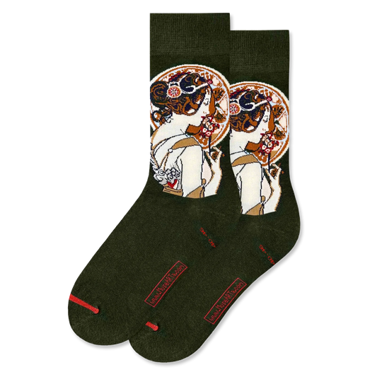 Mucha's Primrose Socks - Chrysler Museum Shop