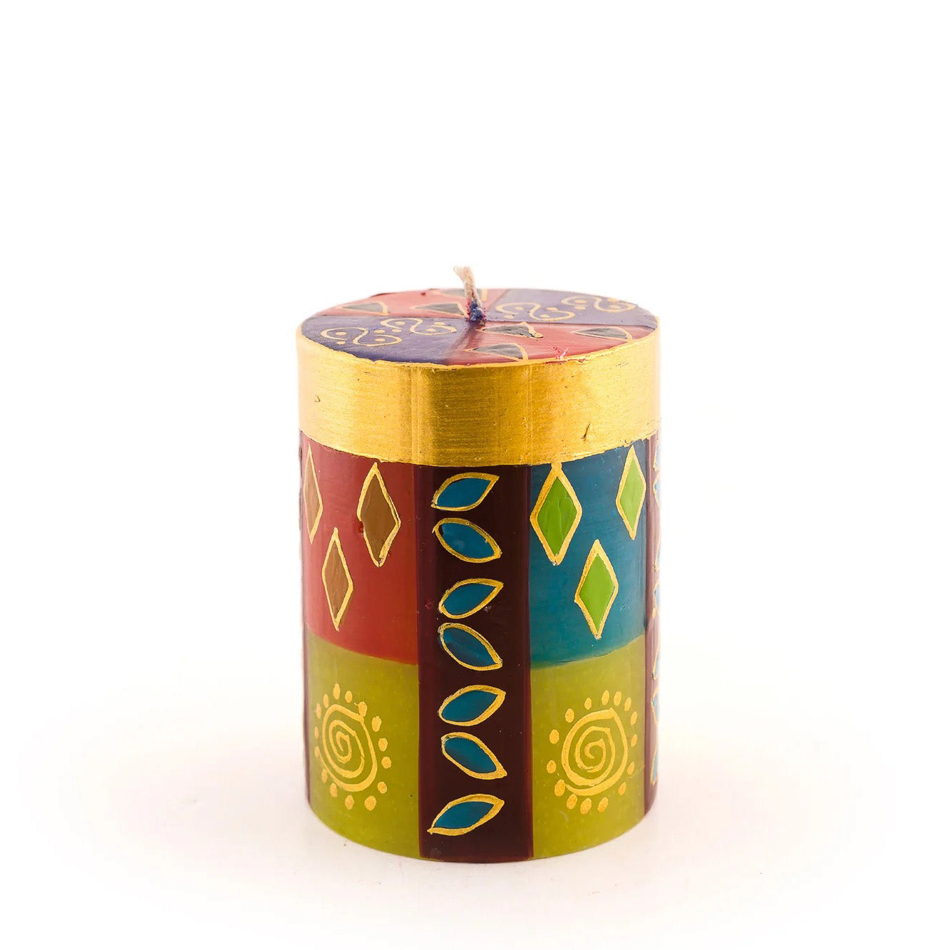 Painted Candles: African Mineral