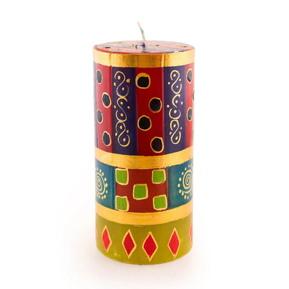 Painted Candles: African Mineral
