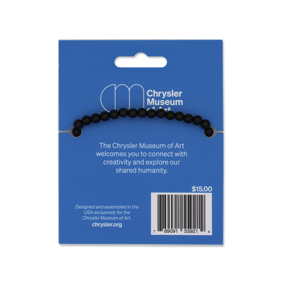 Chrysler "Art Nerd" Friendship Bracelet (Back) - Chrysler Museum Shop