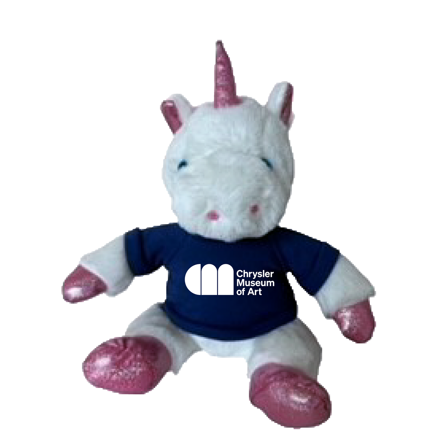 Astra the Unicorn Plush Animal with Chrysler Museum T-shirt - Chrysler Shop