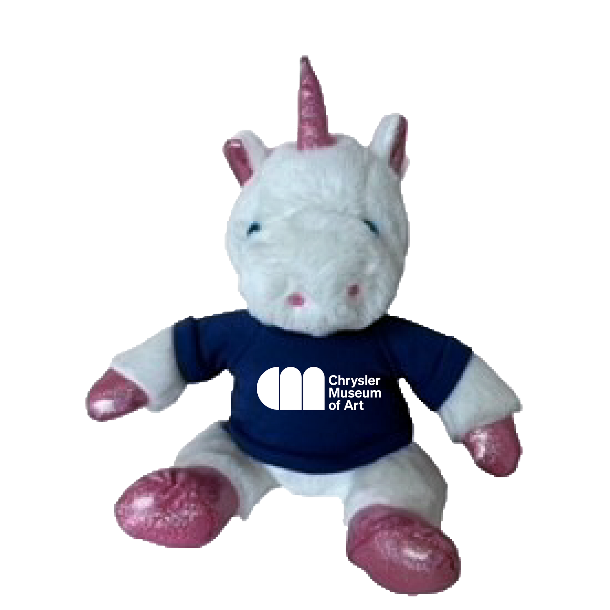 Astra the Unicorn Plush Animal with Chrysler Museum T-shirt - Chrysler Shop