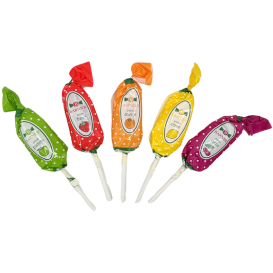 Bonbons Barnier Assorted Fruit Flavored Lollipops - Chrysler Museum Shop