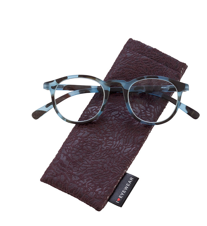 Billy Light Blue Reading Glasses