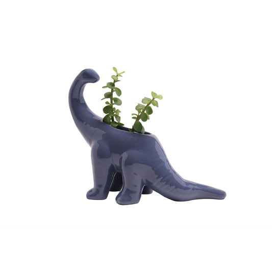 Brontosaurus Planter: Blue Stone - Chrysler Museum Shop