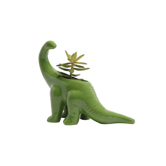 Brontosaurus Planter: Fluorite Green - Chrysler Museum Shop