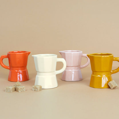 Juego de 4 tazas de café de cerámica: Moka