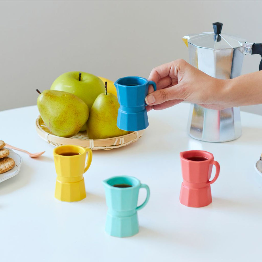 Ceramic Espresso Cups Set/4: Moka - Chrysler Museum Shop