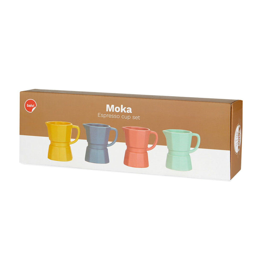 Ceramic Espresso Cups Set/4: Moka - Chrysler Museum Shop