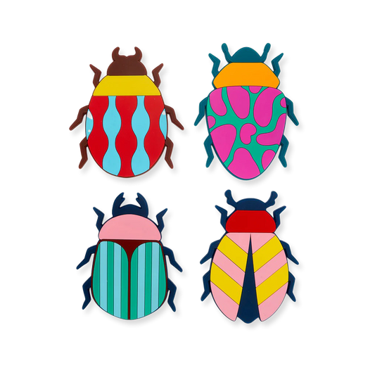 The Beetles Coasters: Set of 4