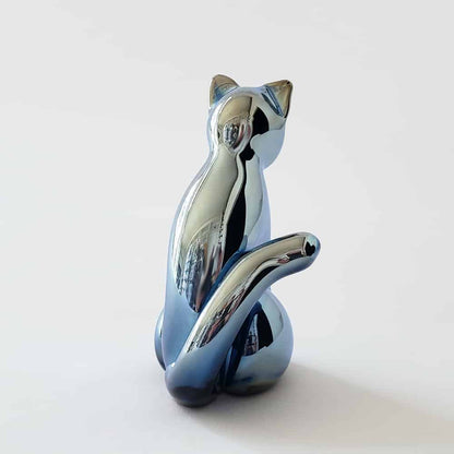 Glass Cat Figure: Bastet