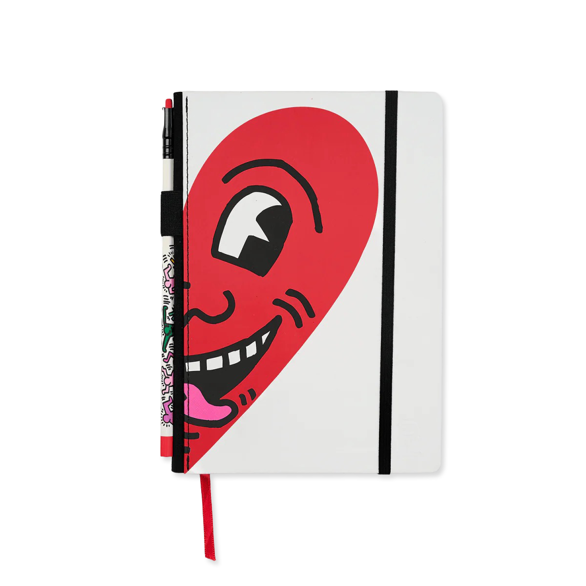 Keith Haring "Smiling Heart" Notebook