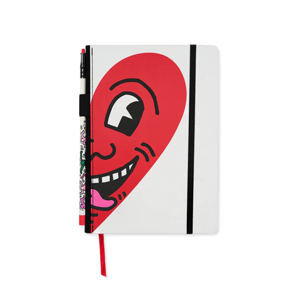 Keith Haring "Smiling Heart" Notebook