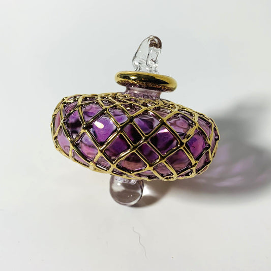 Egyptian Glass Ornament: Pink