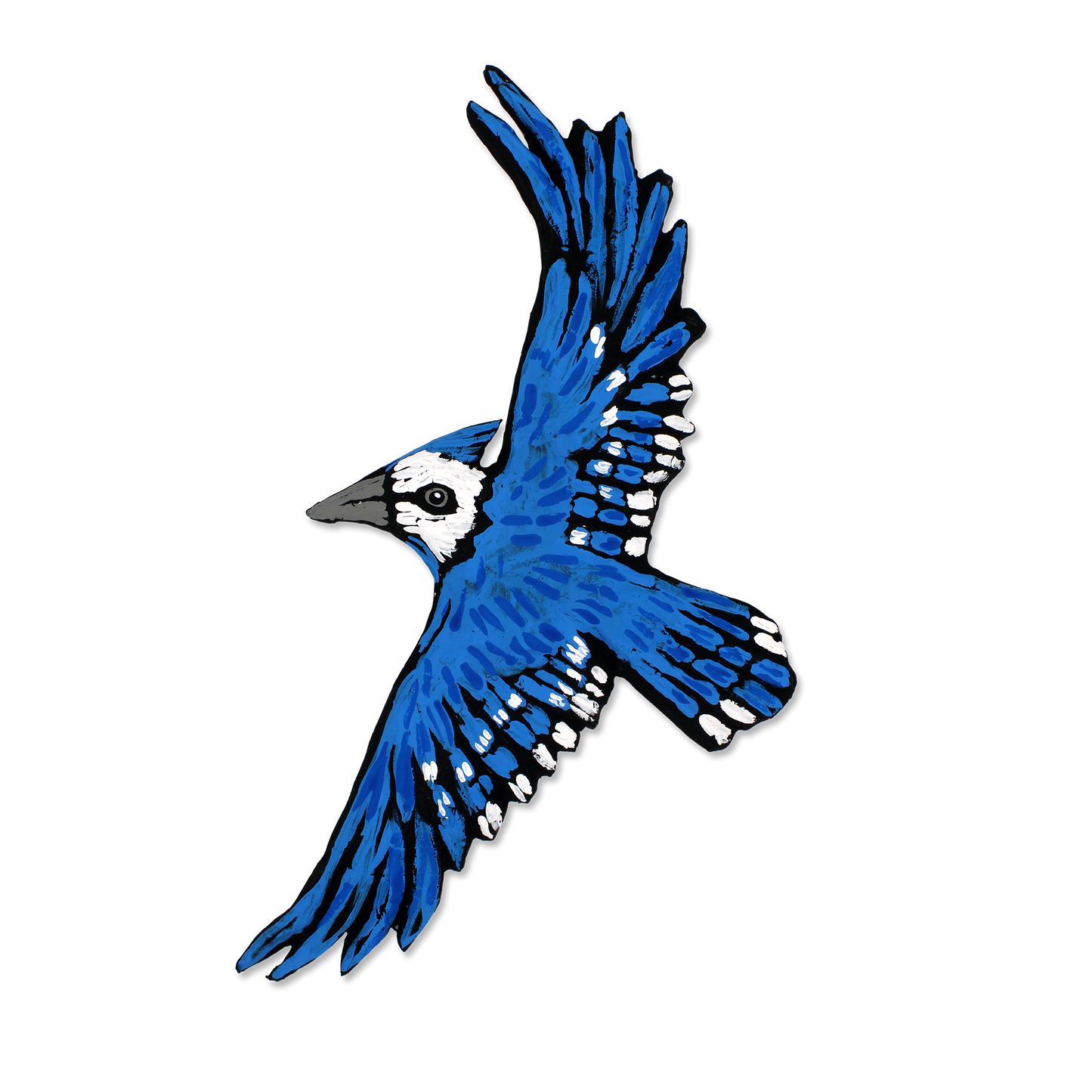 Papier-mâché Blue Jay by Ethan Minsker - Chrysler Museum Shop