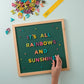 Soft Magnetic Letters Set (1 inch)