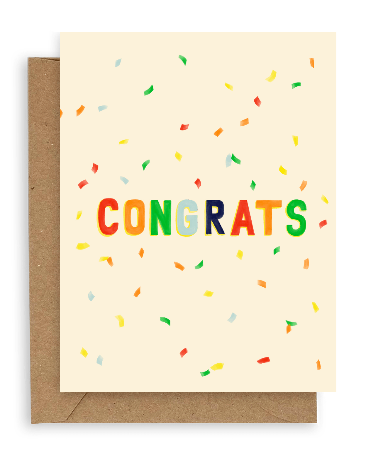 Confetti Congrats Greeting Card