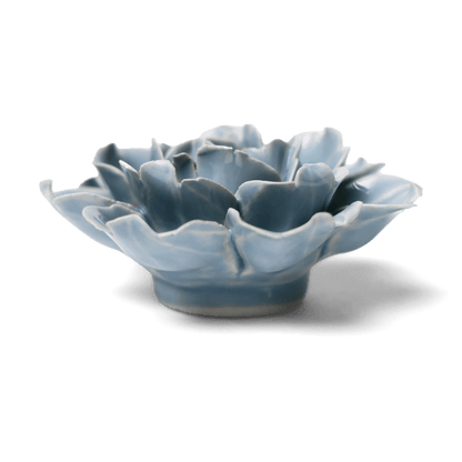 Ceramic Wallflower Blue Rose (Side) - Chrysler Museum Shop